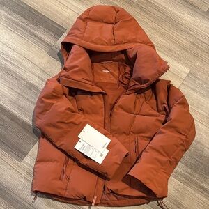 Halfdays Georgie Puffer Rust Ski Jacket